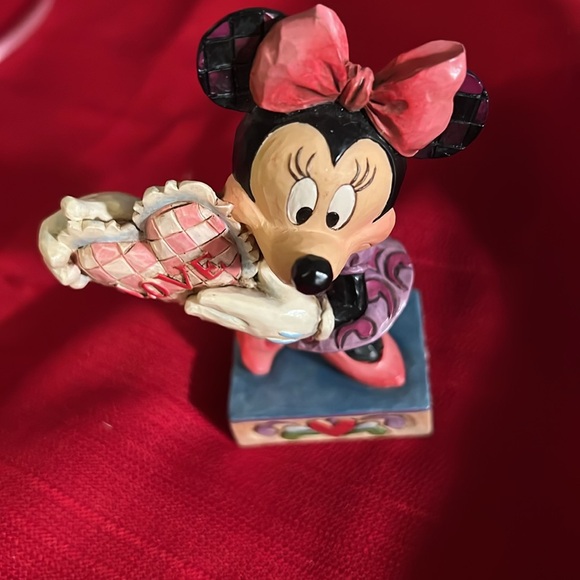 Jim Shore Disney Traditions Minnie Mouse “My Love” 2011 Collectors Statue - Picture 5 of 5